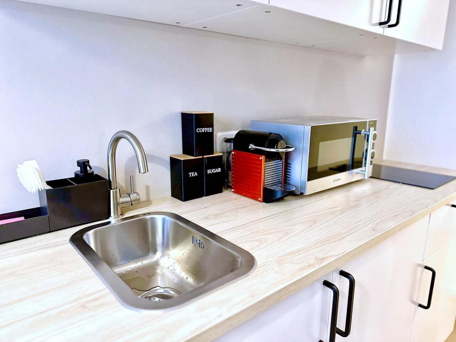 Stylisches 2-Zimmer Ambient Apartment In Alsternaehe Mit Kingsize-Bett & Schlafsofa Hamburg Exterior foto