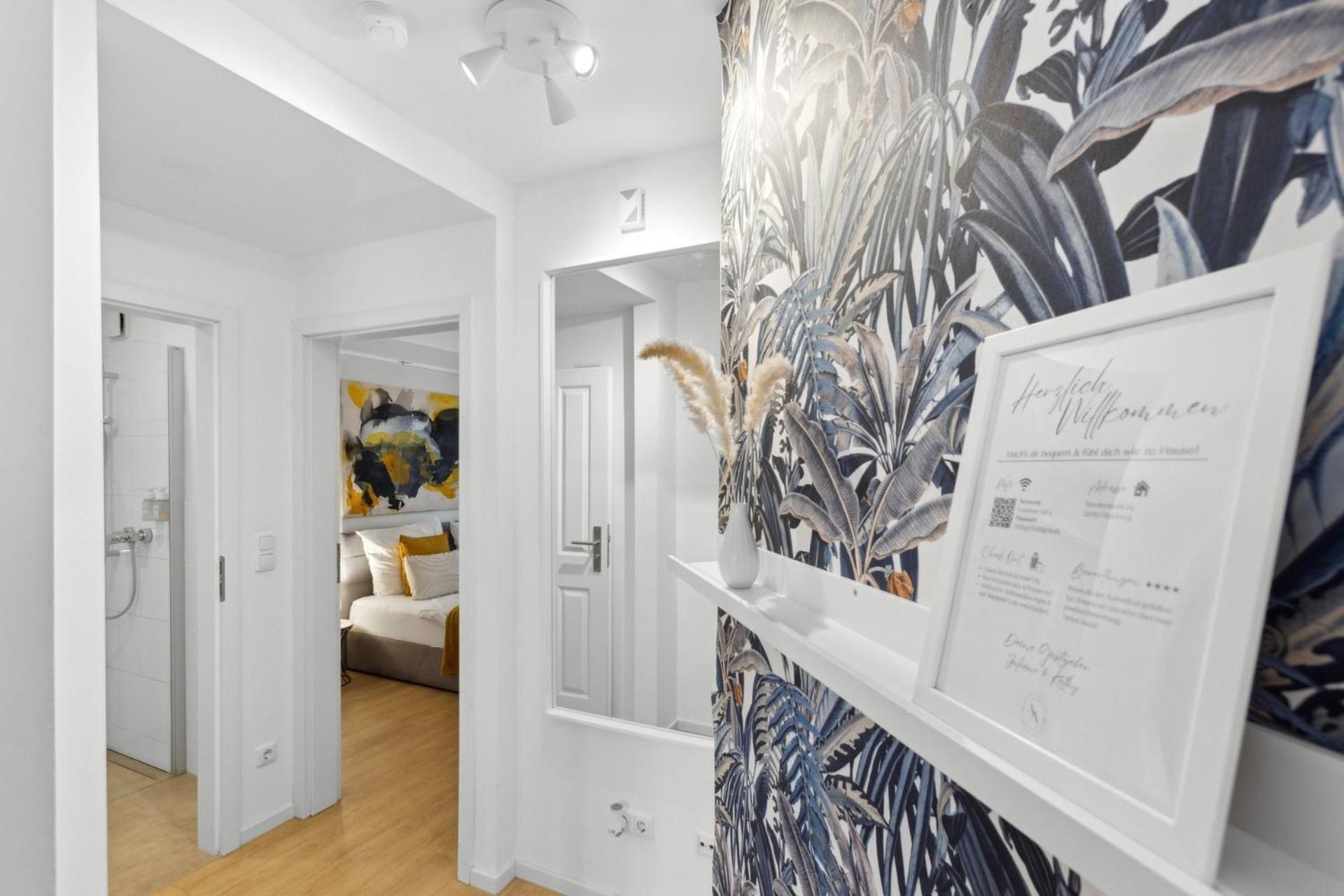 Stylisches 2-Zimmer Ambient Apartment In Alsternaehe Mit Kingsize-Bett & Schlafsofa Hamburg Exterior foto
